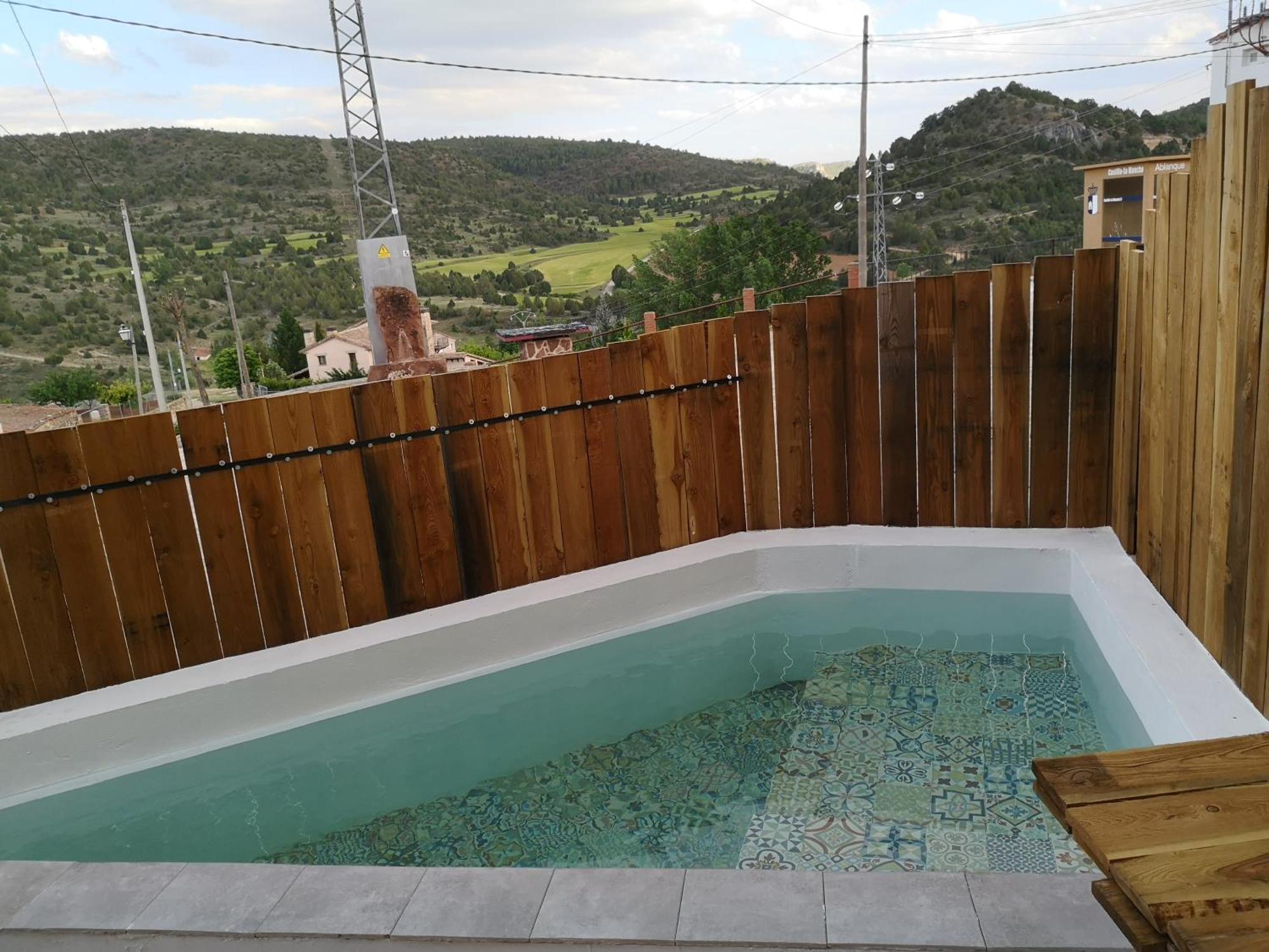 La Casa Roja Del Alto Tajo Apartment Ablanque Luaran gambar