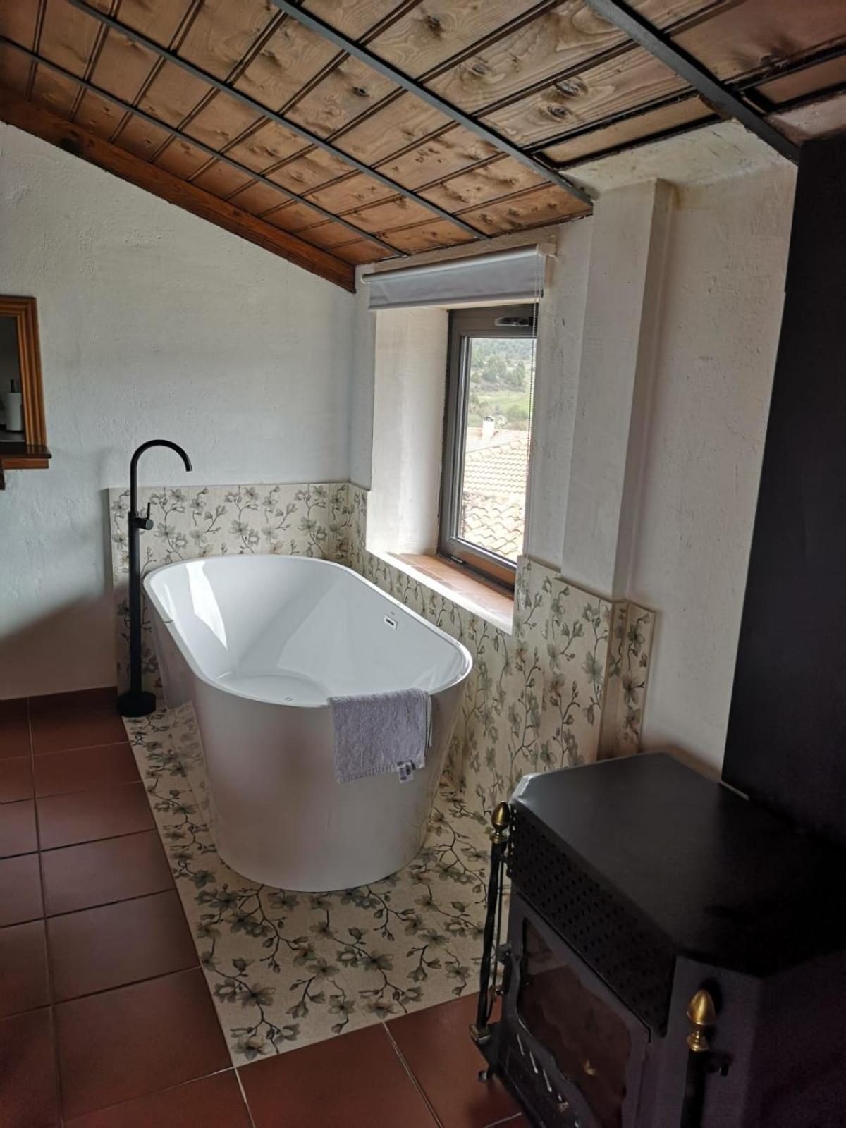 La Casa Roja Del Alto Tajo Apartment Ablanque Luaran gambar